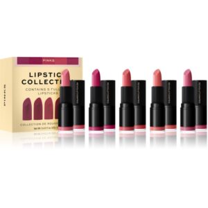 Revolution PRO Lipstick Collection set de rujuri culoare Pinks 5 buc-ro