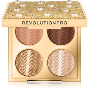 Revolution PRO Ultimate Eye Look paletă cu farduri de ochi culoare Diamonds & Pearls 3.2 g-ro