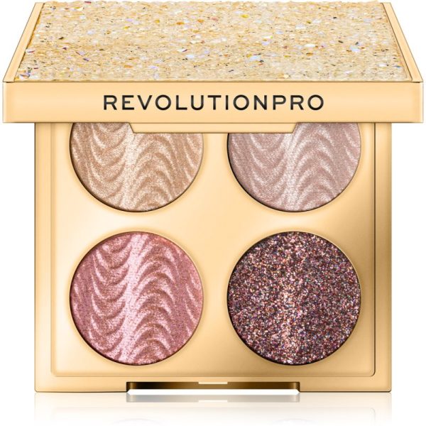 Revolution PRO Ultimate Eye Look paletă cu farduri de ochi culoare Sparkling Wine Crystal 3.2 g-ro