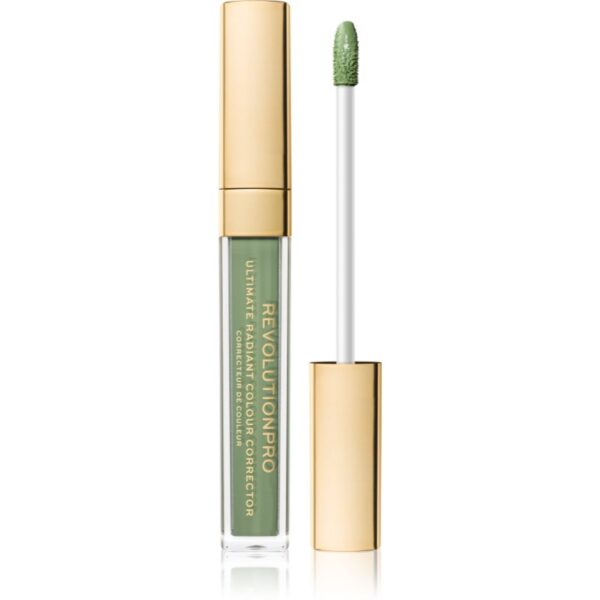 Revolution PRO Ultimate Radiant Colour Corrector corector iluminator pentru pielea cu imperfectiuni culoare Green 4