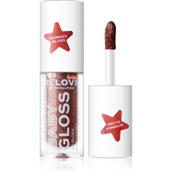 Revolution Relove Baby Gloss Shimmer Luciu de Buze sclipitor culoare Shimmer Autumn 1.8 ml-ro
