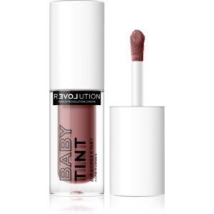 Revolution Relove Baby Tint blush lichid și luciu de buze culoare Blush 1.4 ml-Țena