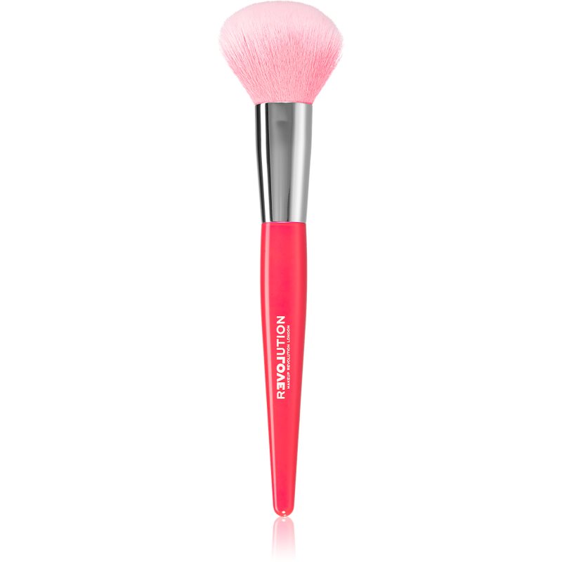 Revolution Relove Brush Queen pensula pentru pudra solida sau praf 1 buc-Țena