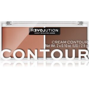 Revolution Relove Colour Play Patela pentru conturul fetei duo culoare Medium 6 g-Țena