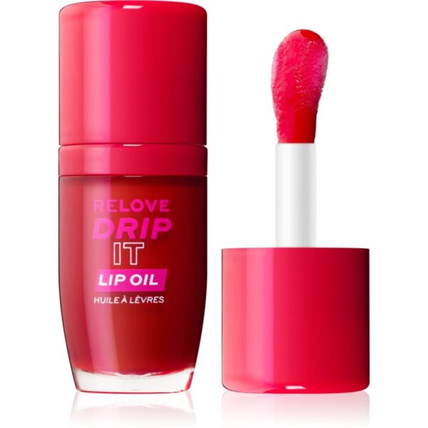 Revolution Relove Drip It ulei pentru buze culoare Cherry 5.5 ml-Țena