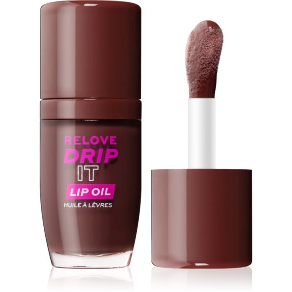 Revolution Relove Drip It ulei pentru buze culoare Espresso 5.5 ml-Țena