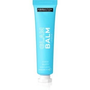 Revolution Relove Glam Balm balsam de buze hranitor cu parfum Coco Nutty Coconut 15 g-Țena