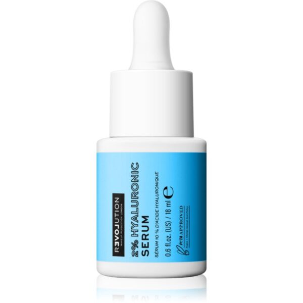 Revolution Relove Hyaluronic Acid 2% ser cu hidratare intensă cu acid hialuronic 18 ml-Țena