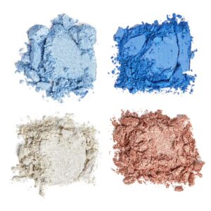 Revolution Relove Pocket Palette paletă cu farduri de ochi culoare Blueberry Buzz 4x0.72 g-ro