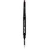 Revolution Relove Power Brow creion pentru sprancene cu pensula culoare Granite 0
