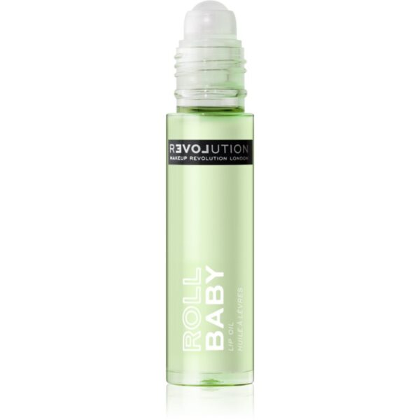 Revolution Relove Roll Baby ulei nuanțator pentru buze cu parfum Matcha 5 ml-Țena