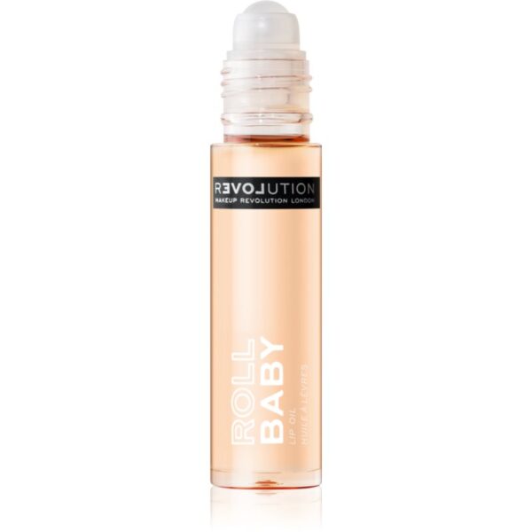 Revolution Relove Roll Baby ulei nuanțator pentru buze cu parfum Papaya 5 ml-ro
