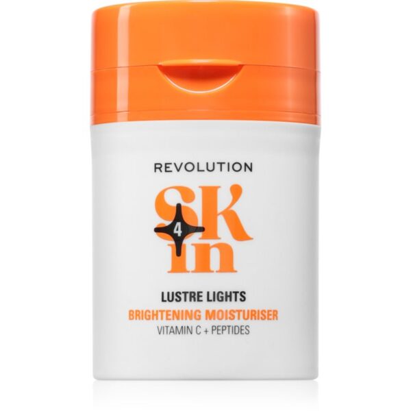 Revolution Skincare Be Bright Lustre Lights crema iluminatoare cu peptide 50 ml-Țena