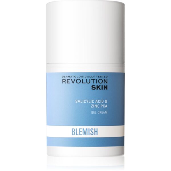 Revolution Skincare Blemish Salicylic Acid & Zinc PCA crema gel pentru hidratare. pentru ten gras si problematic 50 ml-ro