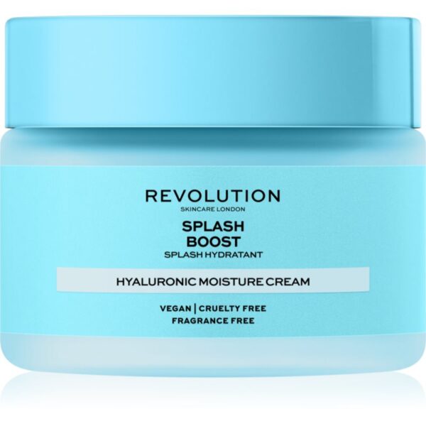 Revolution Skincare Boost Hyaluronic Acid Splash cremă intens hidratantă cu acid hialuronic 50 ml-ro