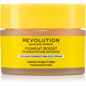 Revolution Skincare Boost Pigment cremă de ochi corectoare pentru cearcăne și riduri 15 ml-ro