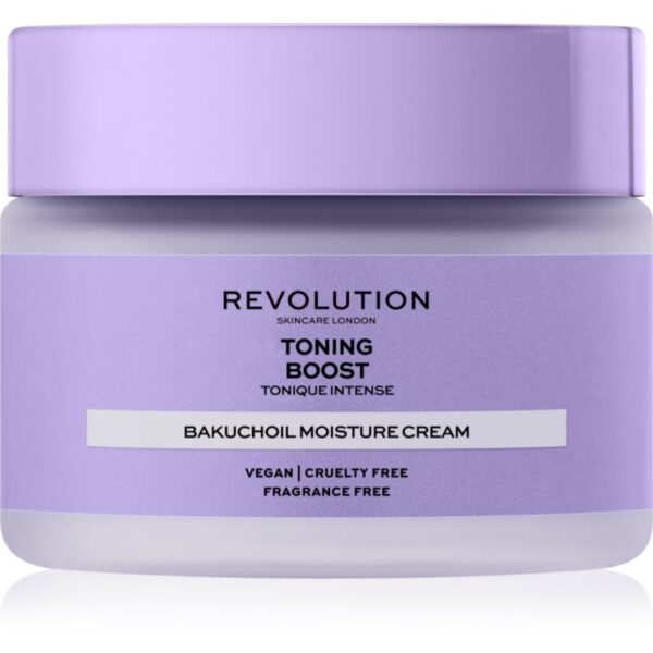 Revolution Skincare Boost Toning Bakuchiol crema calmanta si hidratanta 50 ml-ro