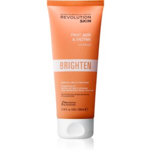 Revolution Skincare Brighten Fruit Acid & Enzyme gel de curățare