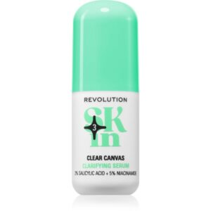 Revolution Skincare Clearly Clarify Clear Canvas ser exfoliant de netezire cu niacinamidă 30 ml-ro