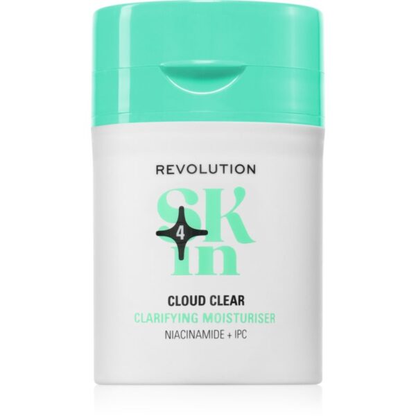 Revolution Skincare Clearly Clarify Cloud Clear crema de zi hidratanta si hranitoare cu niacinamidă 50 ml-ro