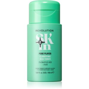 Revolution Skincare Clearly Clarify Pore Player tonic reglator al sebumului ce minimizeaza porii 150 ml-Țena