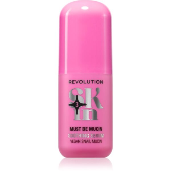 Revolution Skincare Go Gentle Must Be Mucin ser calmant cu efect de hidratare 30 ml-ro