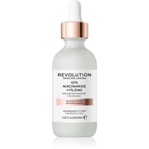 Revolution Skincare Niacinamide 10% + Zinc 1% ser pentru pori dilatati 60 ml-ro