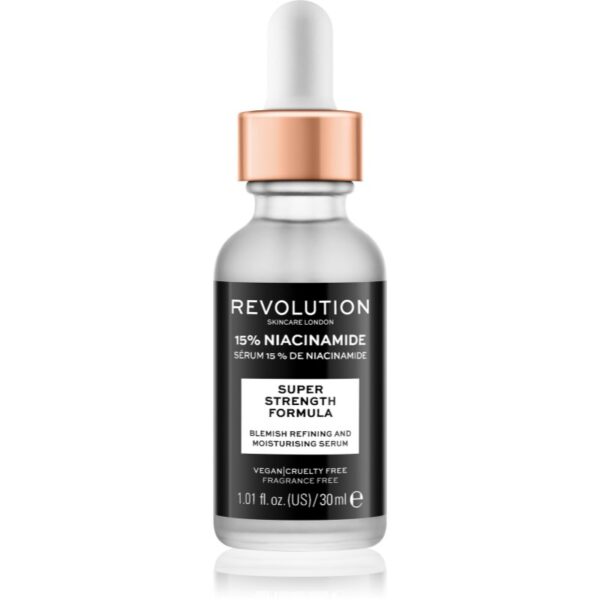 Revolution Skincare Niacinamide 15% ser hidratant pentru ten acneic 30 ml-ro