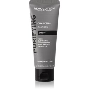 Revolution Skincare Purifying Charcoal mască exfoliantă împotriva punctelor negre