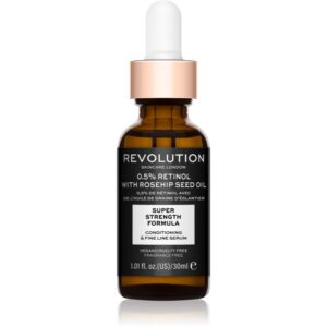 Revolution Skincare Retinol 0.5% With Rosehip Seed Oil ser hidratant si impotriva ridurilor 30 ml-Țena