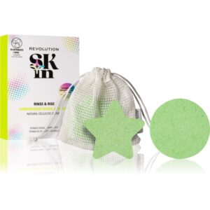 Revolution Skincare Rinse & Rise burete pentru curatare faciale 10 buc-ro