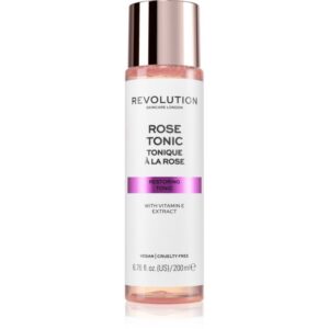 Revolution Skincare Rose Tonic tonic pentru fata cu apă de trandafiri 200 ml-ro