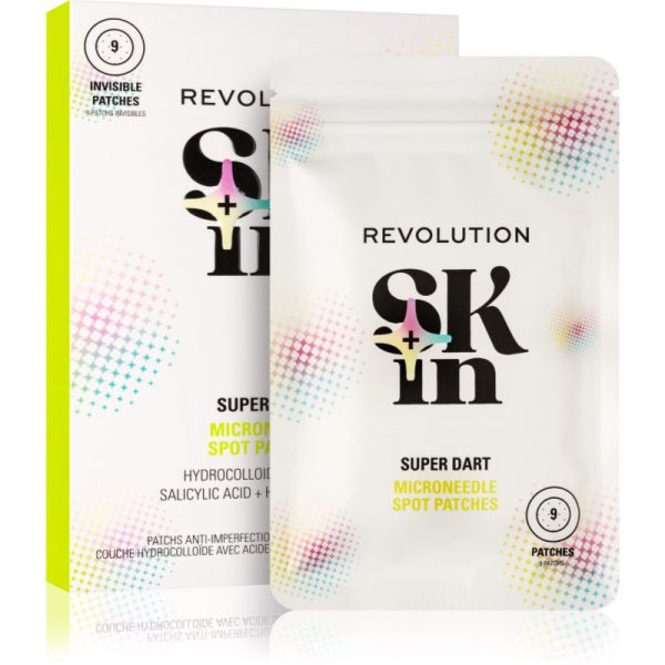 Revolution Skincare Super Dart Microneedle Spot Patches plasturi pentru piele problematică 9 buc-ro