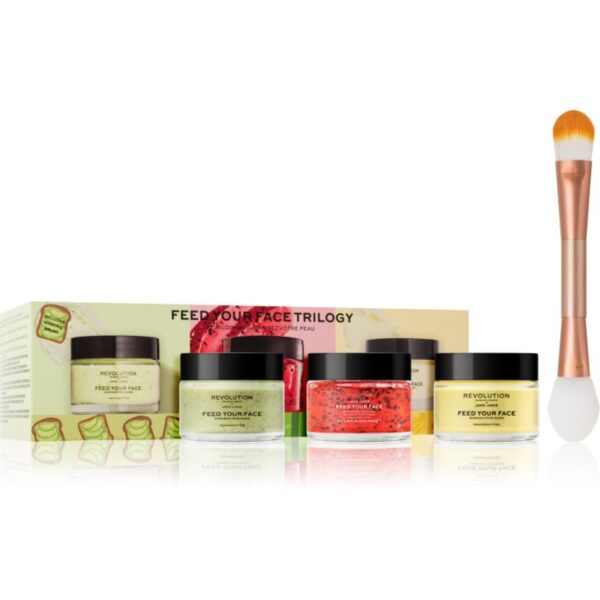 Revolution Skincare X Jake-Jamie Feed Your Face set de măști faciale-ro