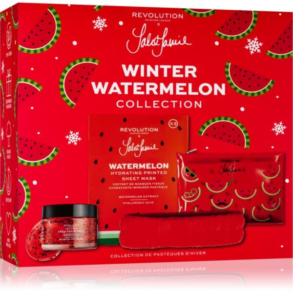 Revolution Skincare X Jake-Jamie Watermelon set pentru un ten hidratat-ro