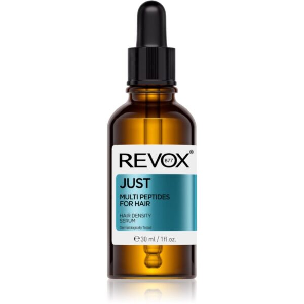 Revox B77 JUST Multi Peptides for Hair ser pentru a restabili densitatea parului 30 ml-ro