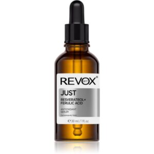 Revox B77 JUST Resveratrol + Ferulic Acid ser antioxidant pentru față și gât 30 ml-ro