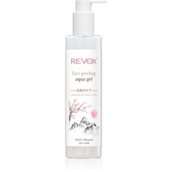 Revox B77 Japanese Routine Face Peeling Aqua Gel curatare usoara dupa exfoliere faciale 250 ml-Țena
