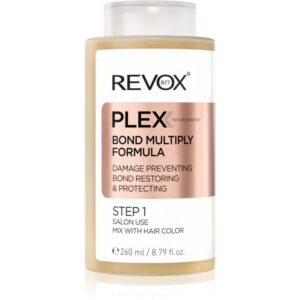 Revox B77 PLEX Bond Multiply Formula. Step 1 Ingrijire protectoare pentru par degradat sau tratat chimic 260 ml-Țena
