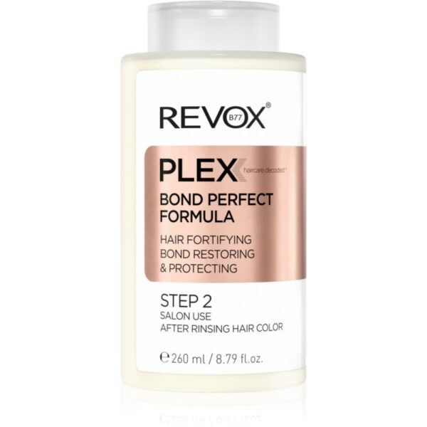 Revox B77 PLEX Bond Perfect Formula. Step 2 ingrijire consolidata dupa tratarea chimica a parului 260 ml-Țena