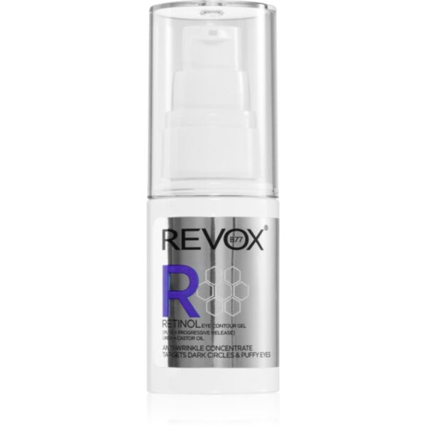 Revox B77 Retinol Eye Contour Gel crema anti rid pentru ochi împotriva ridurilor și a cearcănelor întunecate 30 ml-ro