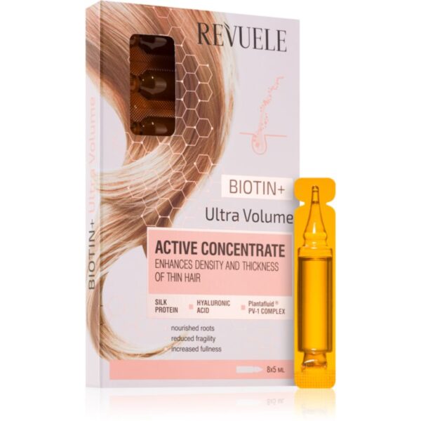 Revuele Active Concentrate Biotin+ fiolă pentru păr cu volum 8x5 ml-ro