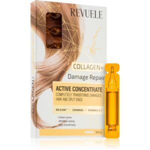 Revuele Active Concentrate Collagen+ fiolă pentru par foarte deteriorat 8x5 ml-ro