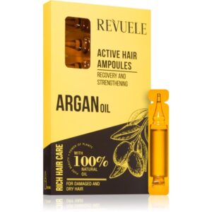 Revuele Argan Oil Active Hair Ampoules fiolă pentru păr uscat și deteriorat 8x5 ml-ro