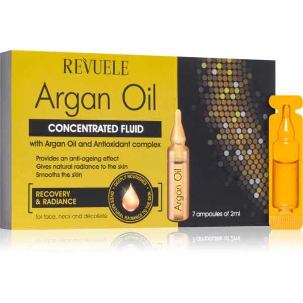 Revuele Argan Oil Concentrated Fluid ser concentrat pentru ten cu ulei de argan 7x2 ml-ro