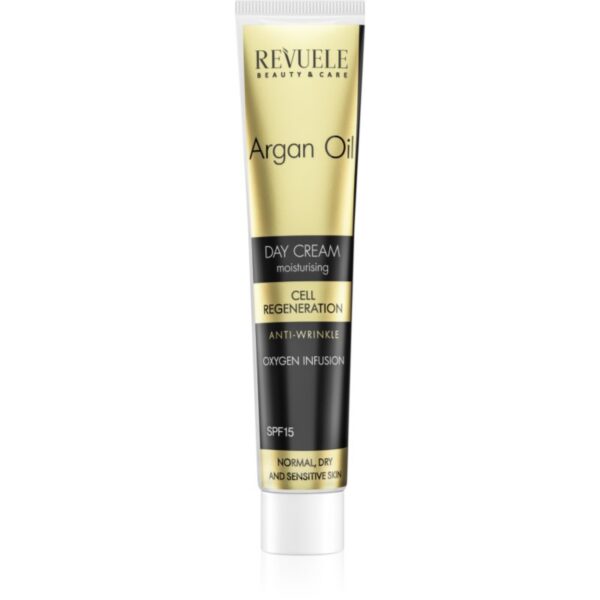 Revuele Argan Oil Day Cream crema de zi regeneranta faciale SPF 15 50 ml-Țena