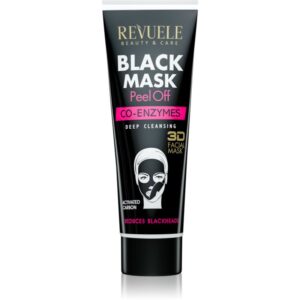 Revuele Black Mask Peel Off Co-Enzymes mască exfoliantă impotriva punctelor negre 80 ml-Țena