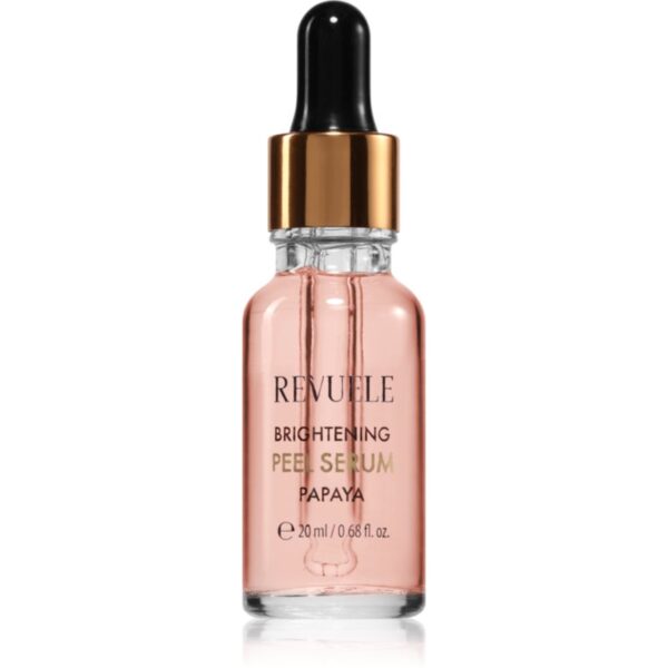 Revuele Brightening Papaya Peel Serum ser exfoliant de netezire pentru o piele mai luminoasa 20 ml-Țena