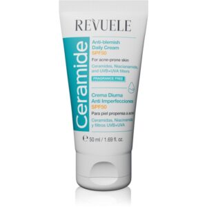 Revuele Ceramide Anti-Blemish Daily Cream crema de zi protectoare pentru ten acneic SPF 50 50 ml-Țena