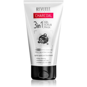 Revuele Charcoal 3in1 gel de curatare 3 in 1 cu cărbune activ 150 ml-ro
